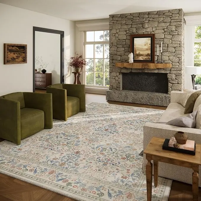 Animal and Floral-blue Cream