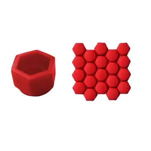 RIMGUARDPROS Silicon Lug Nut Covers | Flexible and Durable Lug Nut Cap | Pack of 20 for 4 Wheels with 5 Lug Nuts Each | 9 Colors Available in 3 Sizes