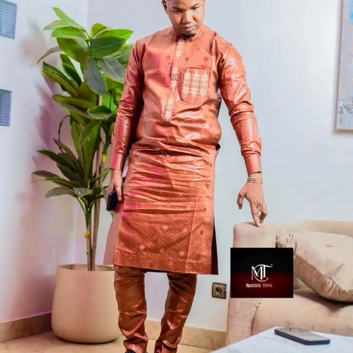 Men's Islamic Modest Bazin Trousers