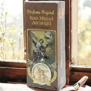San Miguel Arcangel - Perfume with Medalls Aromatic Woody Fragrance Long Lasting Scent