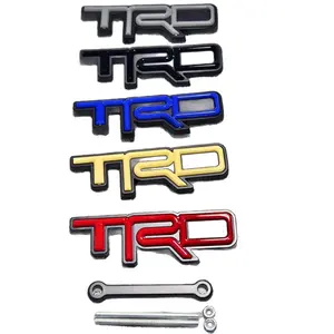 Suitable for Toyota Tundra 4Runner TRD grille emblem, colorful grille badge, Superbix modified car sticker