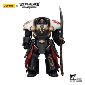JOYTOY 1/18 Scale White Scars Ebon Keshig Terminator 1 Action Figure with Power Glaive, Detailed Design, Ages 12+, Model JT02946