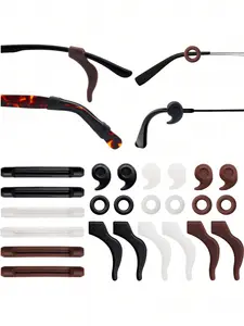 Anti-slip Glasses Ear Hook, Glasses Leg Fixing Ear Hook, Glasses Accessories for Sports, Learning and Daily Wear, Versatile Use