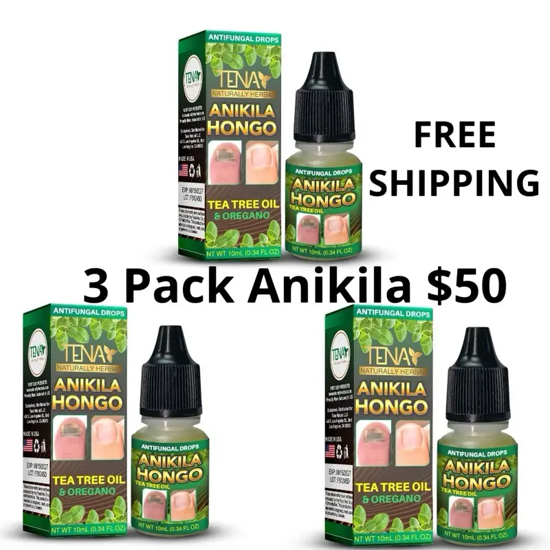 3 Pack Bundle Anikila Hongo Original Fórmula Tena Natural LLC