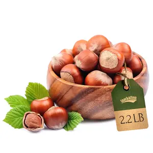 Snackathon Oregon Hazelnuts In Shell, Raw Whole Filberts (2.2, 4.4 & 6.6 Pounds)