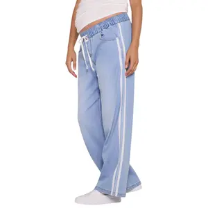 Drawstring Pull On Wide Leg Pant
