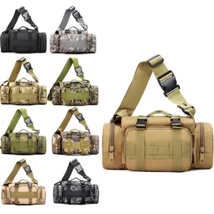 Waterproof Fishing Running Waist Bag, Multi-Functional Tactical Pouch for Camera Photography, Outdoor Sports Belt Pack