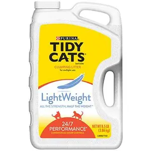 Tidy Cats 15366 24 by 7 Lightweight Performance Cat Litter- 8.5 lbs. Jug