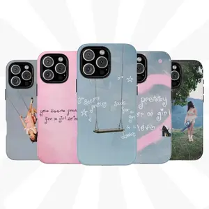 Girl So In Love-Inspired, New Album Phone Case Pop Star New Music for iPhone & Samsung, New Album #OR Coming Soon Pop Star Inspired Phone Case Aesthetic Music Fan Cover for iPhone Samsung Series Dual Layer Silicone Interior Hard Shell Exterior