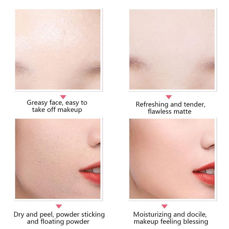 2 Pack Magical Perfecting Base Face Primer Under Foundation Pore Shrink Cream, Isolation Concealer Cream Invisible Pore, Cover Acne Marks/Shrink Pores/Lift Firming/Oil Control Makeup Cosmetic