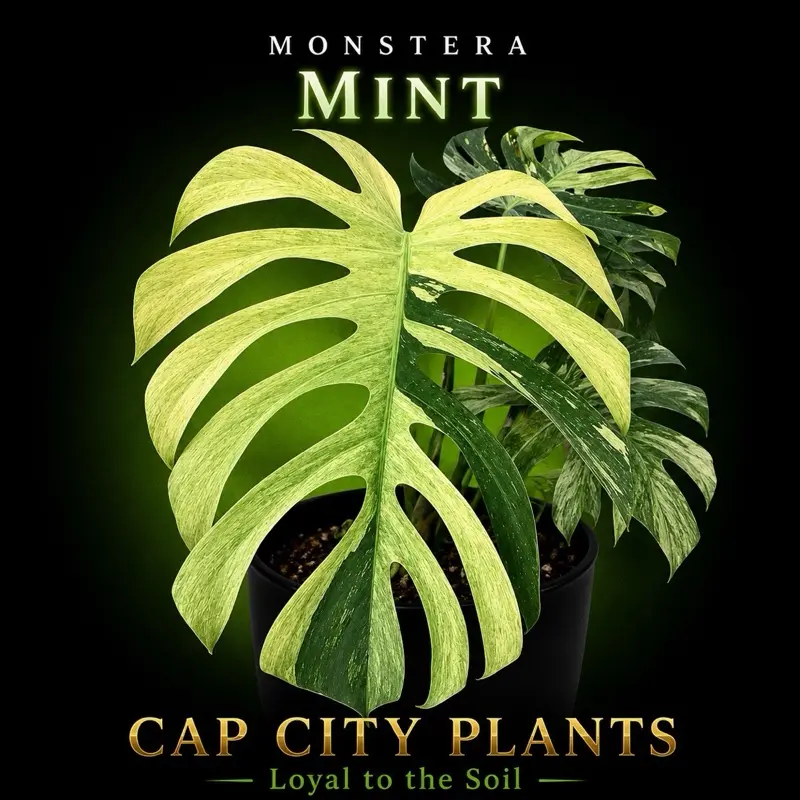 Monstera Mint Tissue Culture
