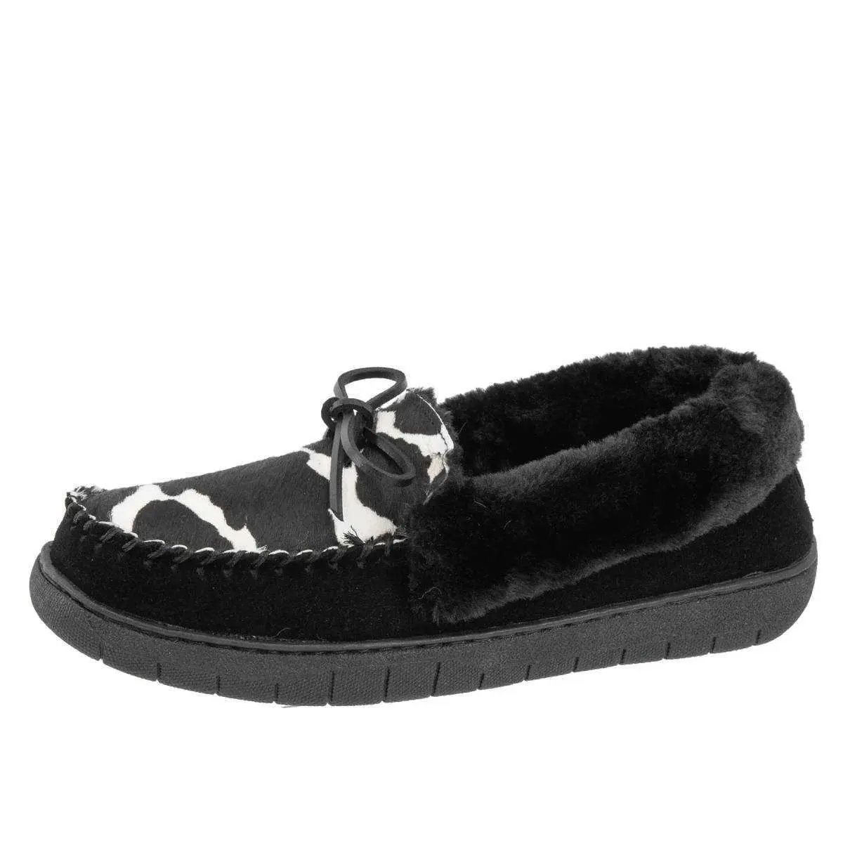Ariat Women's Ivy Moccasin Black Pony Shoes