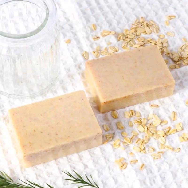 Oatmeal & Honey Bar - 150g Natural Soap for Eczema & Dry Skin Care | Gentle Hydration & Nourishment | Fragrance-Free Formula | Handcrafted for Soft, Healthy Skin