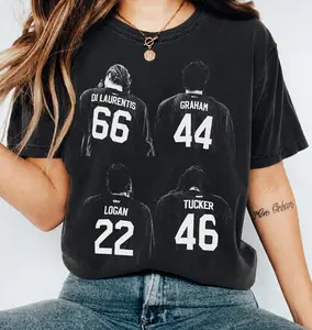 Briarr Hockey Shirt, Off-Campus Book Fan Gift, Hockey Romance Apparel T-Shirt, Campus Hockey, Graham, Logan, Tucker, DI Laurentis