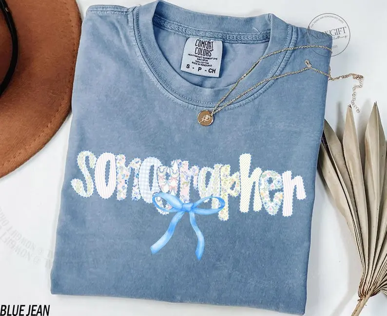 Comfort Colors® Sonographer Shirt, Sonography Shirts, Gift For Ultrasound Technologist RDMS T-Shirt Sonography Grad Tshirt X-Ray Grad Gift