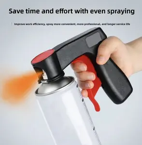 Portable auxiliary spray painting universalrenovation and color change handle toolspray film spray can nozzle self spray paint,the best helper