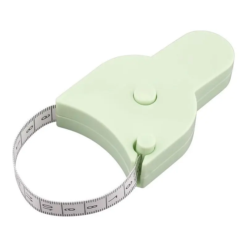 Portable Fitness Measuring Tool with Retractable Function (60 Inches), Measuring Instrument, Body Durable Tape Measure for Accurate Measurements, Ideal for Home Gym Use
