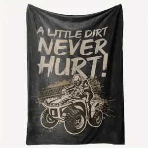 Soft Flannel Blanket for Adults - Cozy and Warm ATV Riding - Perfect for Off-Road 4 Wheeler Bike and Quad Racing - nomical and Durable