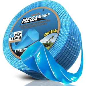 Weed Eater String, 0.065'' 340FT Weed Wacker String, Hexagonal Heavy Duty String Trimmer Line, Universal Replacement Weedeater Line, Professional Weed Trimmer Line for Cordless Trimmers