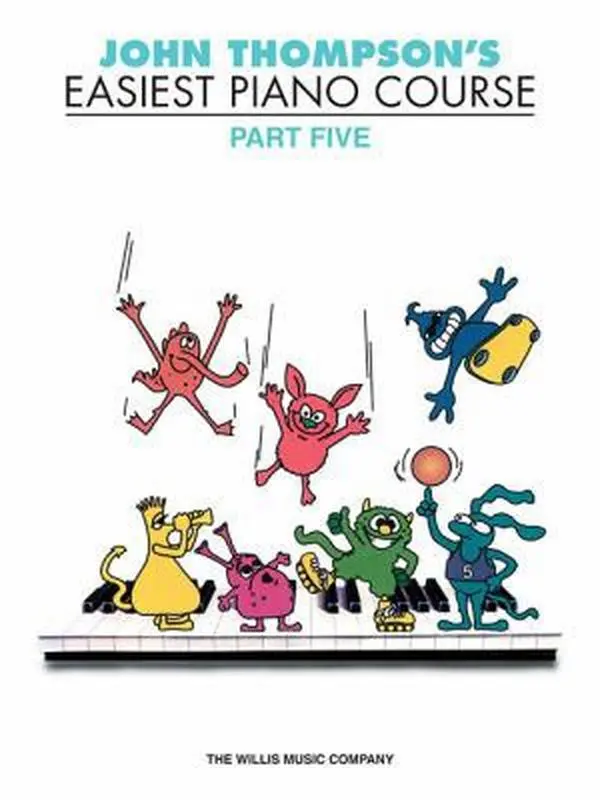USED Book - John Thompson's Easiest Piano Course, Part 5 by Thompson, John (Paperback) - english