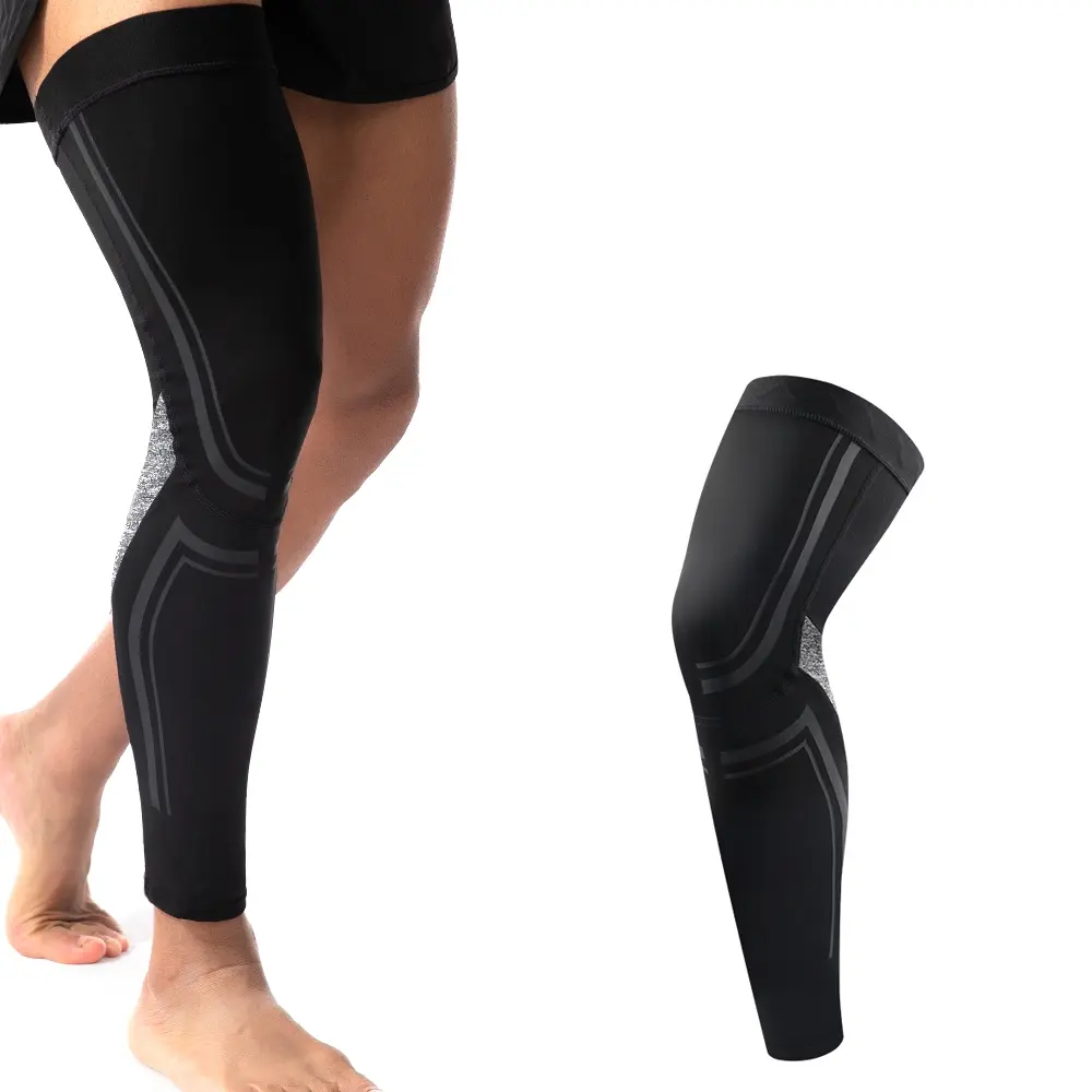 1Pcs Leg Sleeves, Full Leg Compression Sleeve for Men Women, Long Knee Sleeve, Activewear, Sports Knee Sleeve