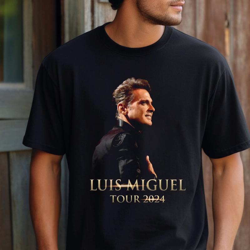 Luis Miguel Tour 2024 T-Shirt - Unisex T-Shirt for Men and Women