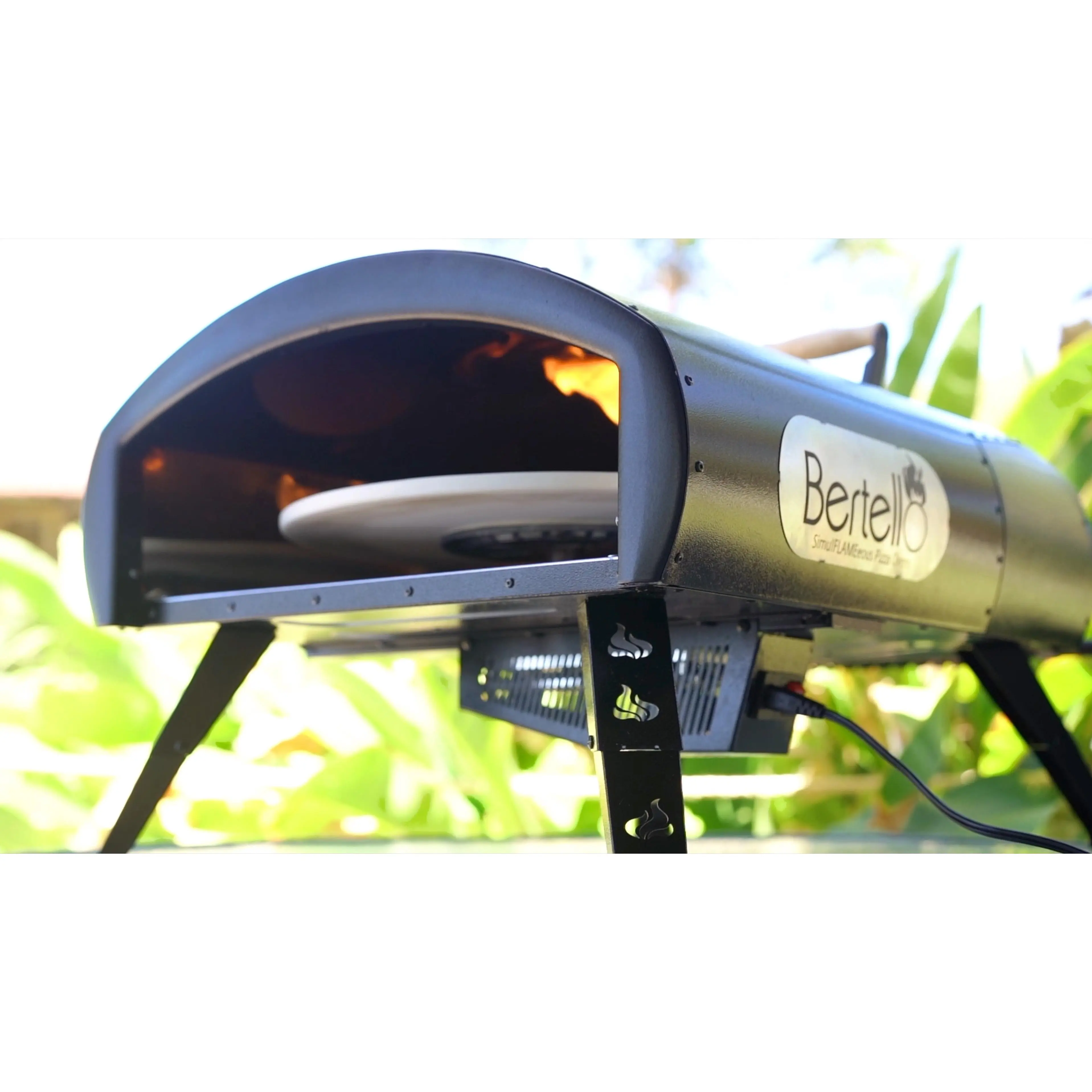 PRE-ORDER Bertello SimulFIRE 16” Rotating Outdoor Pizza Oven - Limited-Time Sale Ends July 19th (Est. Shipping July 2026)