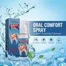 Portable Oral Freshening Spray - Fresh & Cool Mint Flavor, Eliminates Bad Breath, Quick Discomfort Relief, Inhibits Bacteria, Prevents Cavities, Protects Teeth, Gentle Daily Care Solution for Oral Hygiene