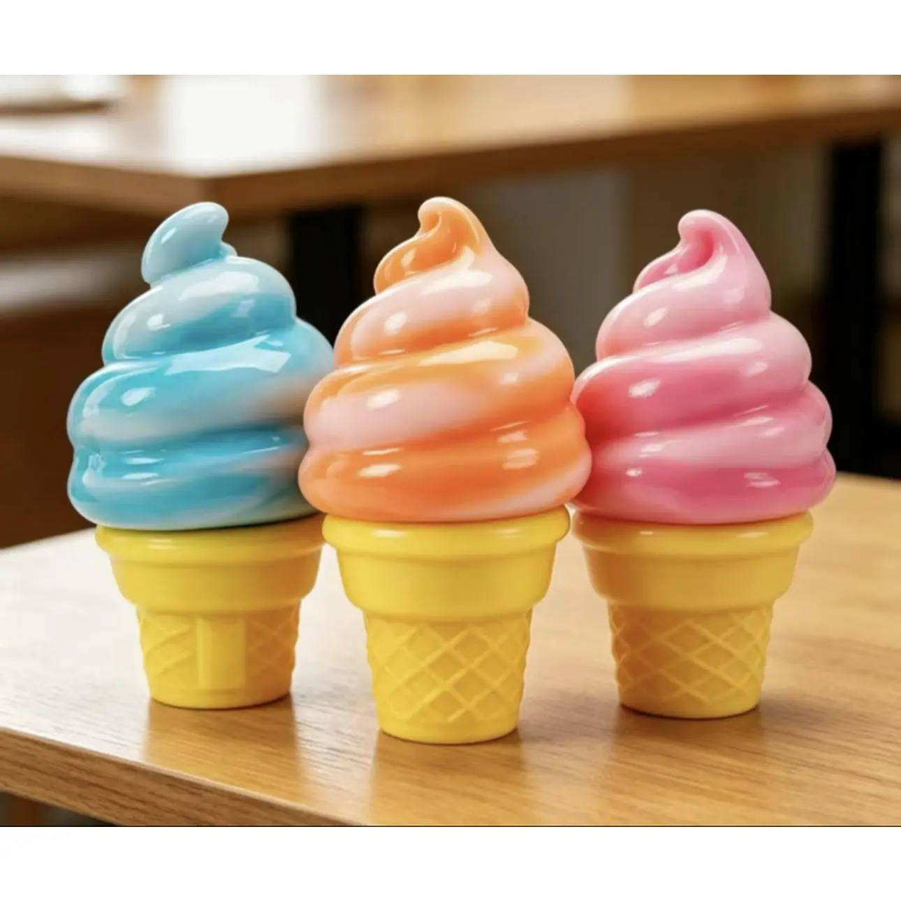 Ice cream cone squishy