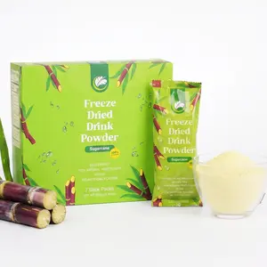 Salima Freeze-Dried Sugarcane Powder 9.87 oz (280g) – Ideal for Drinks, Smoothies, Baking & Desserts, Halal, 100% Real Flavor, No Additives