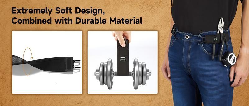 TikTokShopHolidayHaul | Tactical Metal Hook Elastic Belt (Unisex) - Patented No - Buckle Invisible Design | Soft Adjustable Side  belt