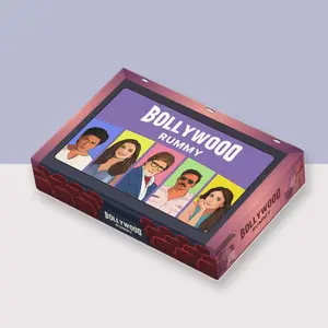 Bollywood Rummy Card Game | Great Gift for Bollywood Fans | Create Movie Sets with Celebs, Plots & Locations | 2–8 Players | Fun for Game Nights, Parties & Family Time