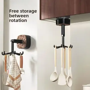 Rotatable Suction Cup Hook, No-Drill Adjustable Bathroom Door Window Hanger, Towel Robe Plant Wreath Glass Door Hanging Rack