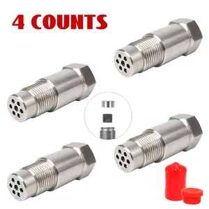 M18x1.5 Automotive Universal Oxygen Sensor Decoder with Filter Element, 46mm Car Adapter Extender Applicable PO420~424, PO431~434, Summer Gift for Men