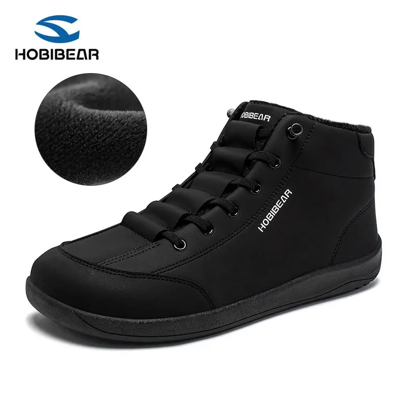 HOBIBEAR Women’s High Top Closed Leather Barefoot Shoes Wide Toe, Durable, Functional Design Everyday Women’s Shoes for Walking, Everyday Shoes HOBIBEAR Women’s High Top Closed Leather Barefoot Shoes Wide Toe, Durable, Functional Design Everyday Women’s Shoes for Walking, Everyday Shoes