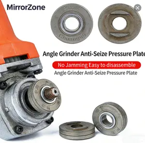 Angle Grinding Tool Flange Nut, 1 Count 5/8-Inch-11 Quick-Clamping Nut, Angle Grinding Tool Flange Locking Nut, Power Tool Accessories for Replacement & Fixing Cutting Disc