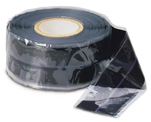HTP-1010 1 in. X 10 ft. Self-Bonding Silicone Repair Tape - Black