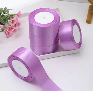 Room Decor 2024outdoor Solid Color Decorative Ribbon (5 Rolls), Summer DIY Decorative Ribbon, Decorative Ribbon for Wedding Party Cake Gift Packaging, Gifts Wrapping Supplies