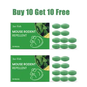 Buy 10 Get 20 Packs Popular Natural Rodent Repellent Balls! Infused with peppermint and lemon oil, these balls effectively deter squirrels, rats, spiders, and other pests. Safe, long - lasting, and easy - to - use for both indoor and outdoor applications.