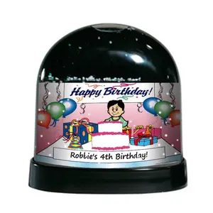 Birthday Party, Boy - NTT Personalized Snow Globe