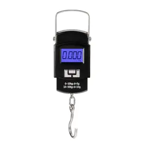 Portable Luggage Scale 50kg/110lb  Digital Suitcase Weight Scale Travel Bag Hanging Weighing Scale