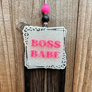 Boss Babe with or without Fringe Freshie - Pick your Scent