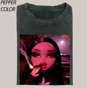 Bratz Quote T-shirt, Heavyweights Anime Shirt, Blue Archive Shirts, Meme Tee, Funny T-shirt, Y2K 90s Graphic Shirt, Casual Round Neck, gift for her, him, Womenswear Top