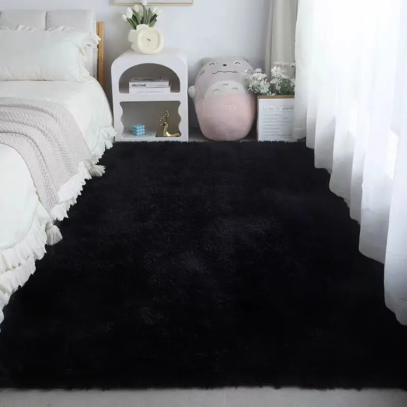 Premium Plush Area Rug, Modern Indoor Rug, Decorative Rug, Soft and Fluffy Non-Slip Design, Perfect for Living Room or Bedroom, 0.8mm Elastic Sponge, Indoor Area Rugs