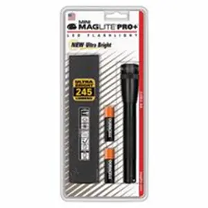 Mag-Lite  Mini Pro Flashlight- 2 Aa- Black