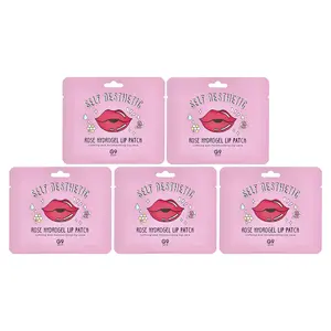 G9skin Self Aesthetic, Rose Hydrogel Lip Patch, 5 Patches, 0.1 oz (3 g) Each