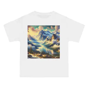 Big Man's Apparel Mountain Visit  Short-Sleeve T-Shirt