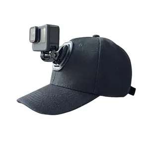 Sports Camera Accessories Baseball Cap Mount Stand for Gopro Hero 12-5, Dji Osmo Action, Akaso Sjcam, Universal Compatibility