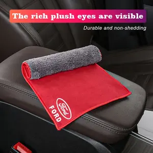 Microfiber Towel Car Cleaning Care Accessories For Ford Mustang Focus Ranger Explorer Fiesta Expedition Mondeo Escape Fusion Kuga Figo EDGE KA S-MAX Galaxy Bronco Ecosport Maverick Escape PUMA Tourneo F150 F350 F250 C-MAX Vertrek B-MAX Escort Flex
