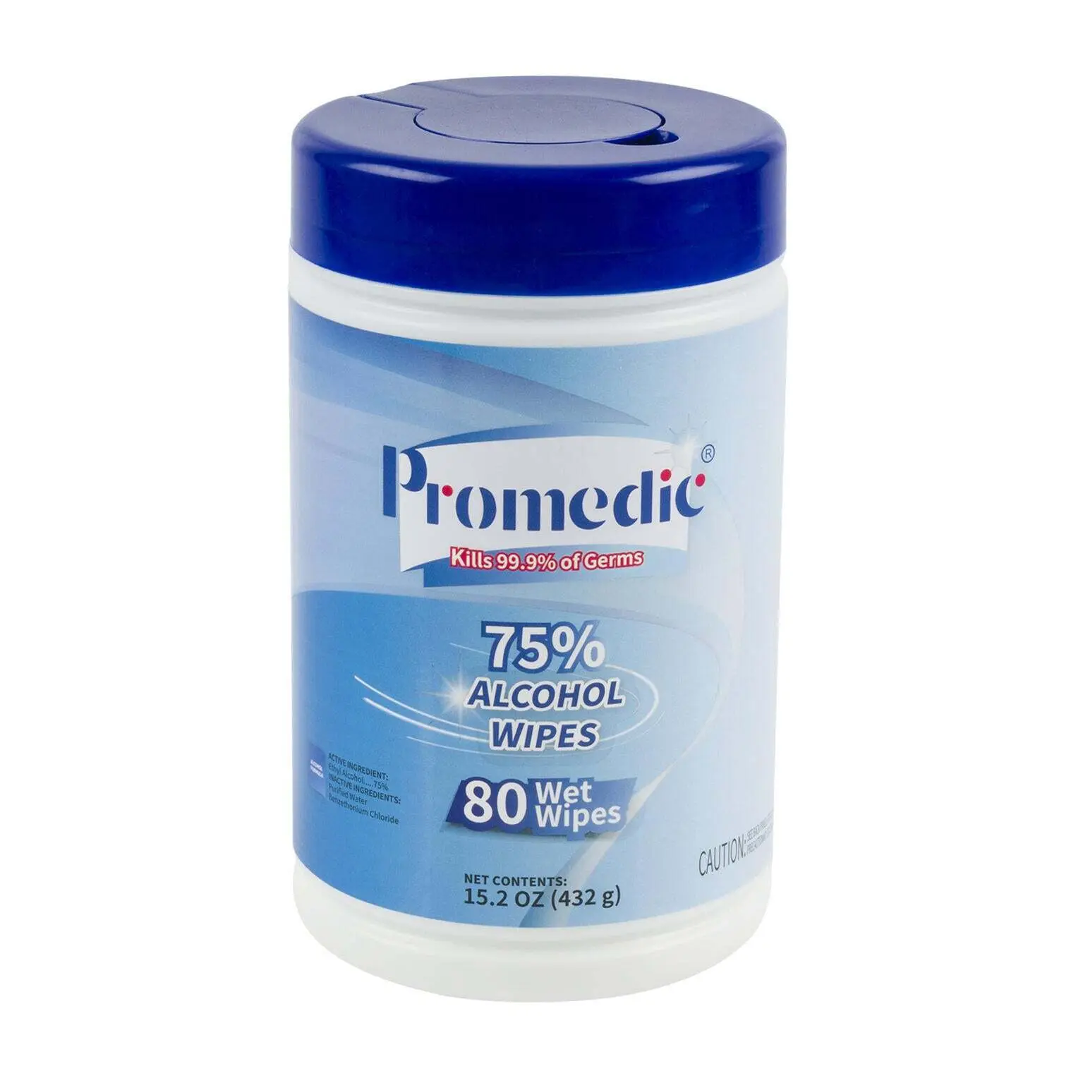 80ct Alcohol Disinfecting Wipes
